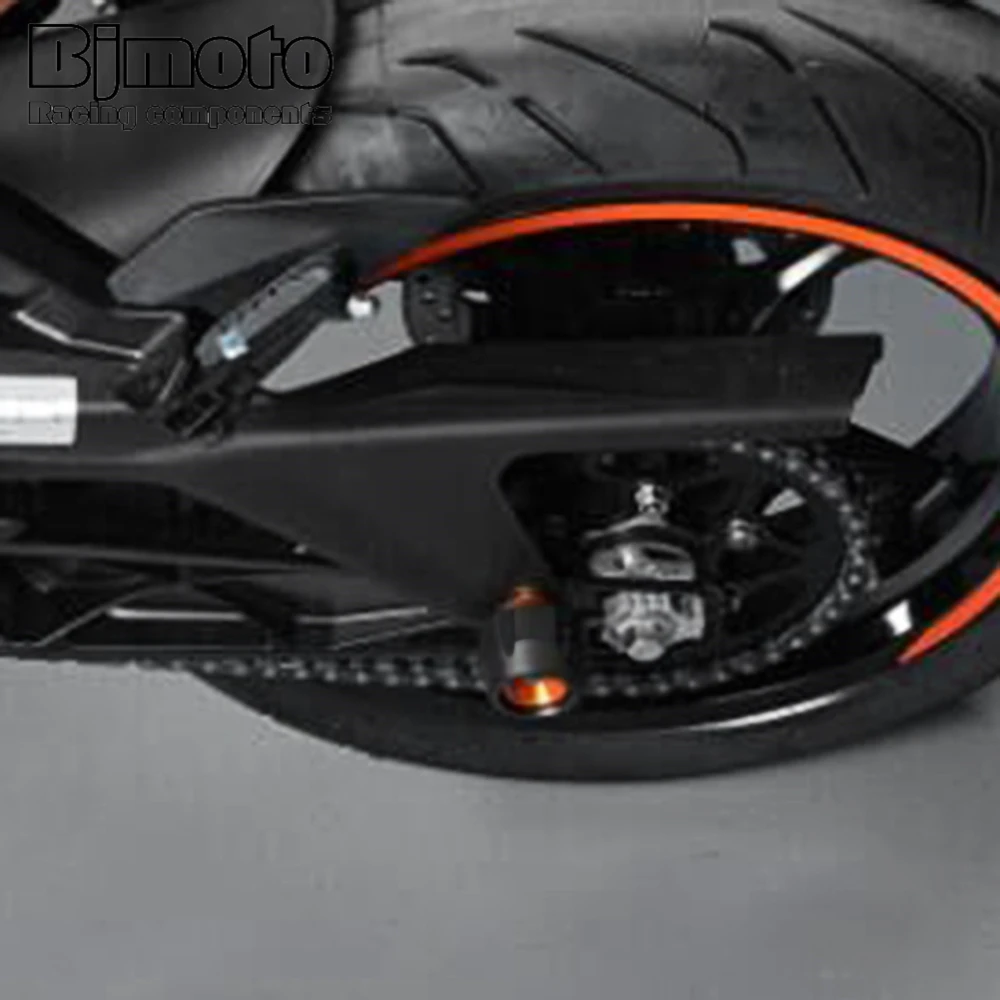 

For K-TM RC390 RC 390 Motorcycle Front Rear Axle Fork Wheel Protector Crash Sliders 2022 2023