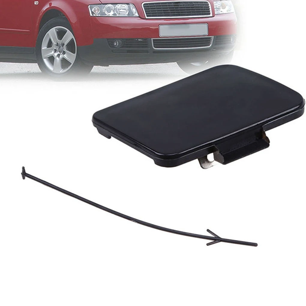 

OB-Replacement For- A4 B6 2001-2005 Front Bumper Spoiler Towing Eye Hook Cover 8E0807241