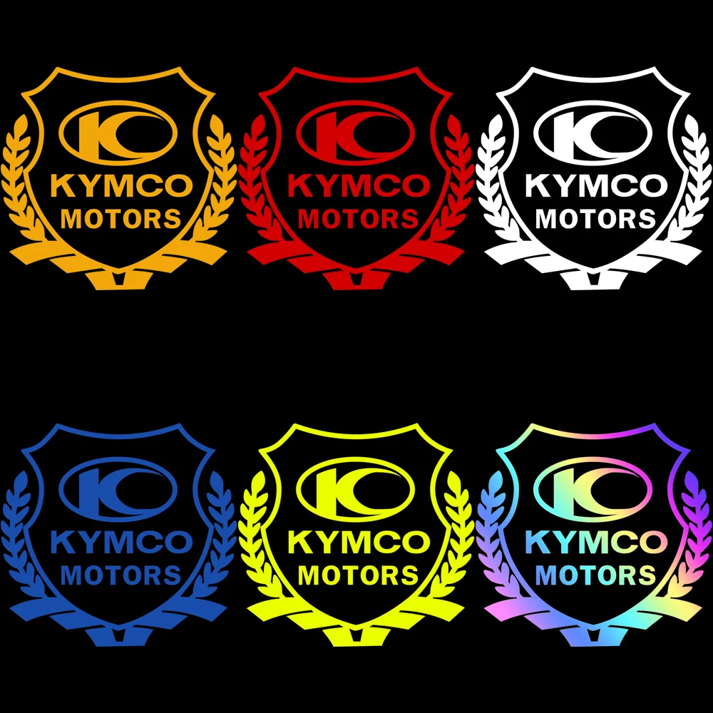 For KYMCO Motorcycle Sticker PVC Decal Club Badge Helmet Sponsor Laser Decorative Accessories for KYMCO AK550 AK 550 Absorb