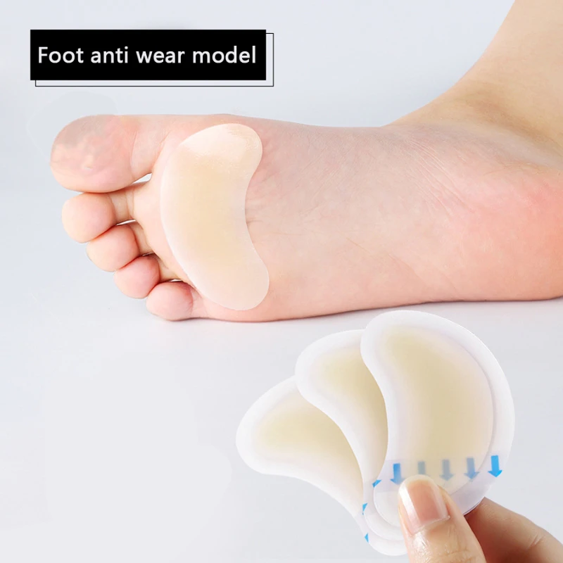 Anti Abrasion Hydrocolloid Heel Stick Gel High Heel Shoes Invisible Foot Stick Heel Quick Repair Anti Abrasion Blisters