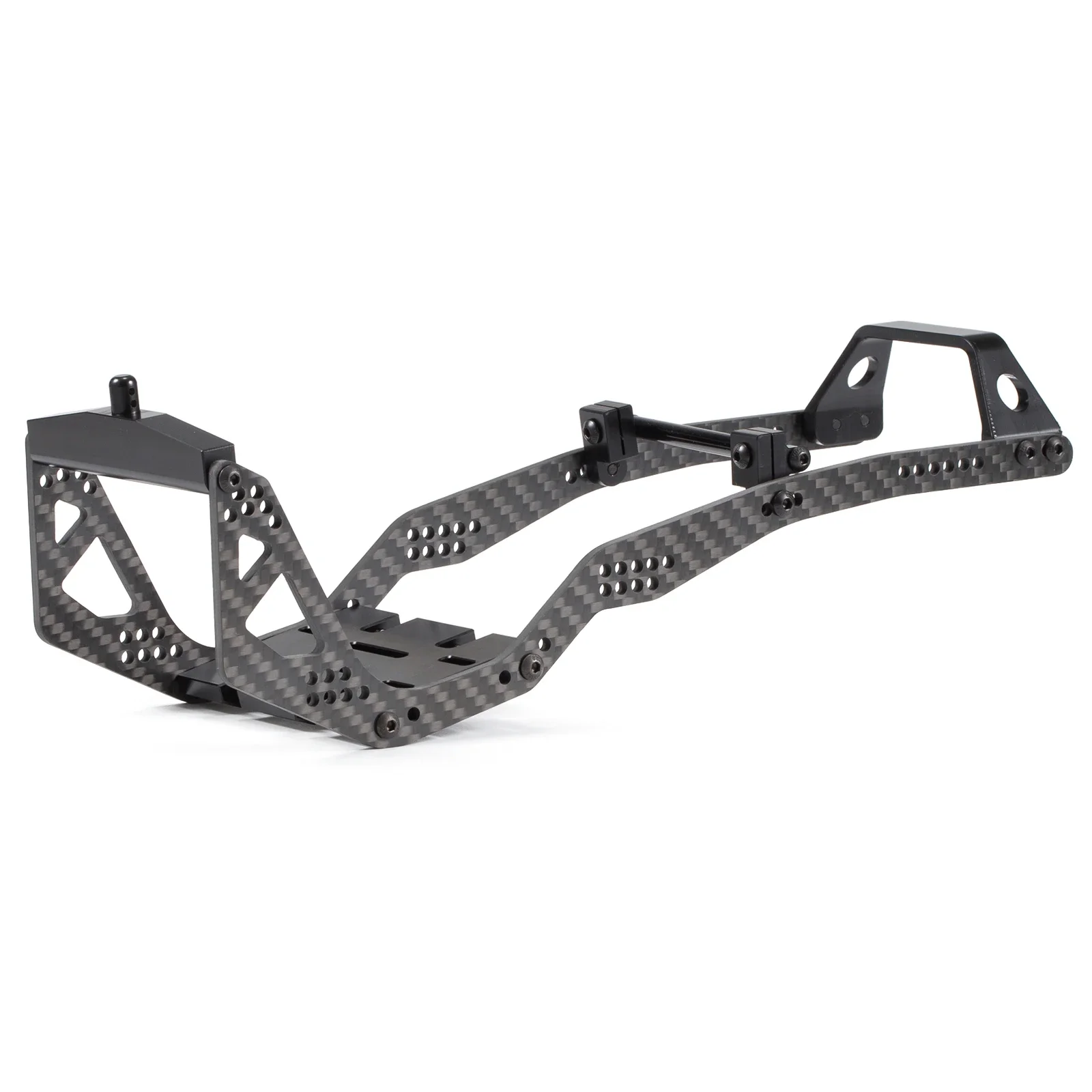 Performance Carbon LCG Chassis Kit and Link Kit Capra Portal Axle ESC Battery Servo Plate for 1/10 RC Rock Crawler
