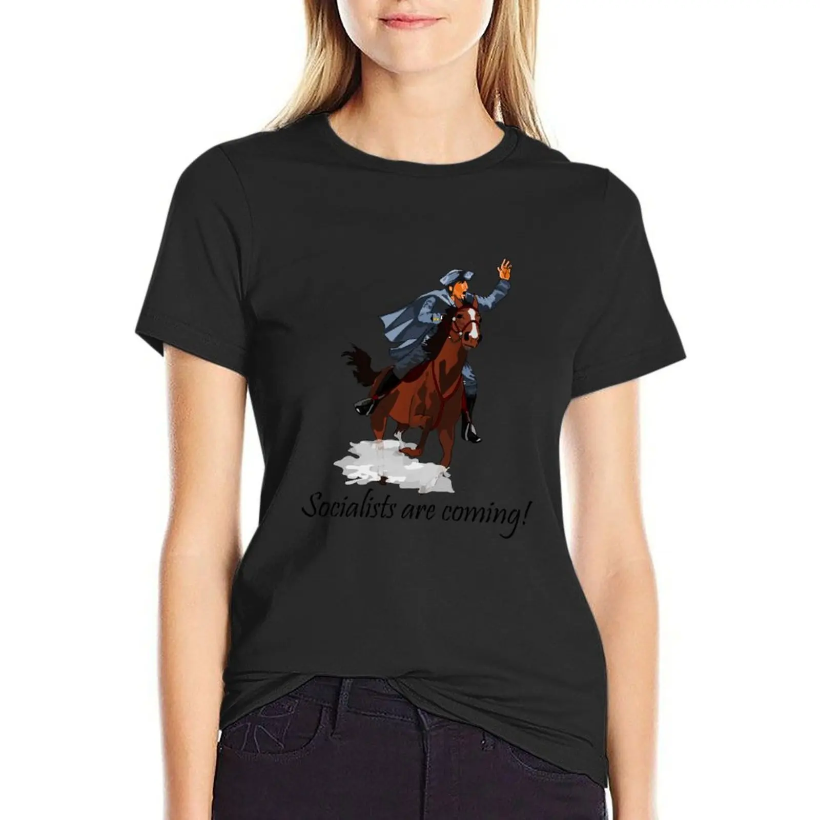 The Midnight Ride T-Shirt Female clothing Blouse graphics female graphic t-shirts for Women