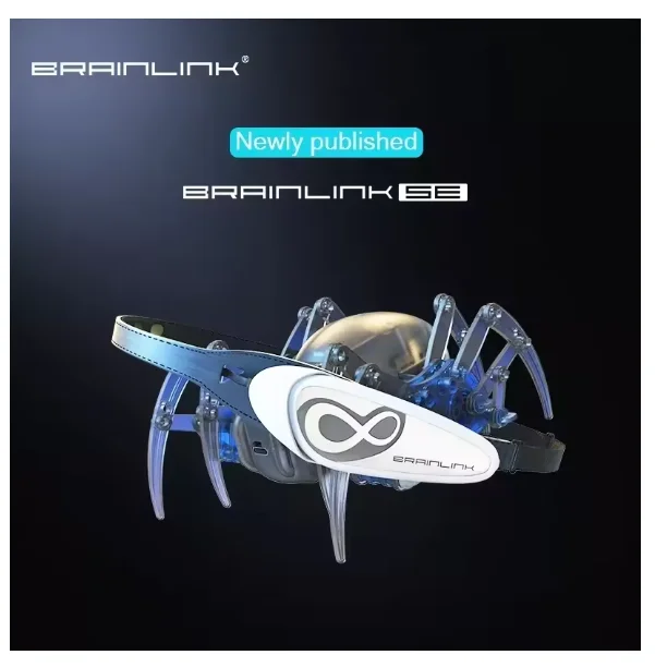 Nieuwe Brainlink SE EEG-headset Feedback Focus Training Hoofdband Brainwave Control Spider met interactief multiplayer-spel voor kinderen