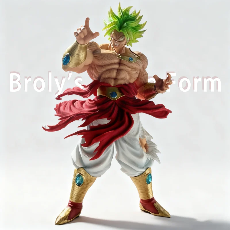 

50cm Super Saiyan Broly articulated action figure GK assembly model kit collectible desktop ornament anime toy the perfect Gift