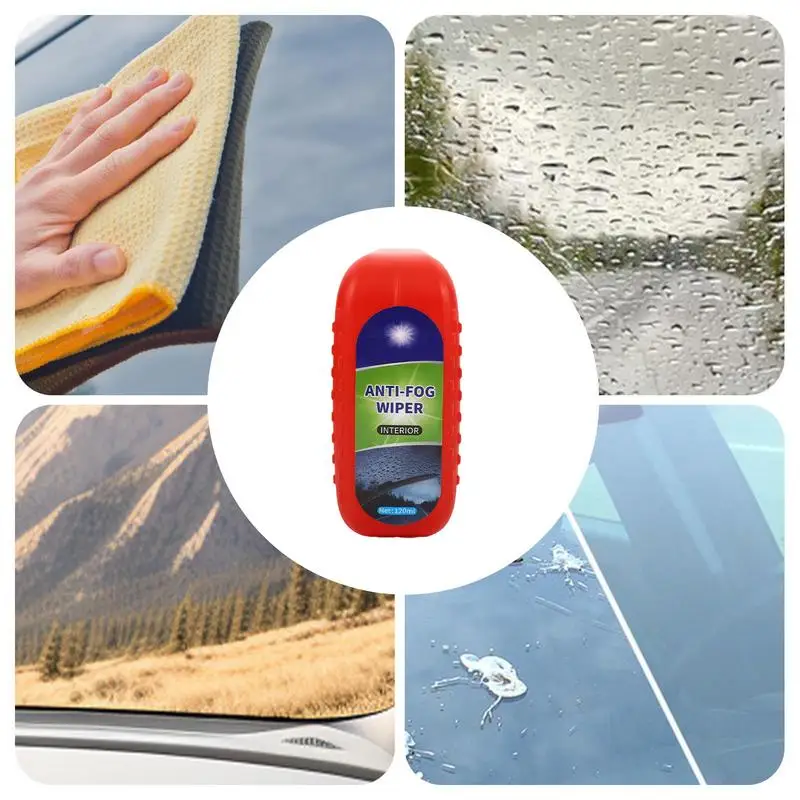 Glass Cleaning Board All In 1 Car Glass Anti-Fog Agent Window Cleaner Tool Automotive Cleaning Glass Brush For Windshield