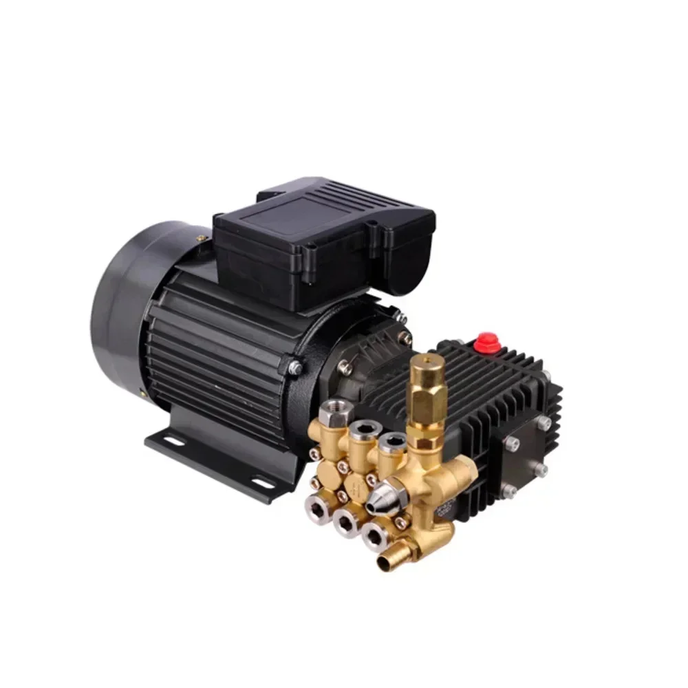 2KW 10L/min Plunger Pump High-pressure Washer Pump Head Self-service Car Washer Motor Pump Head Spray