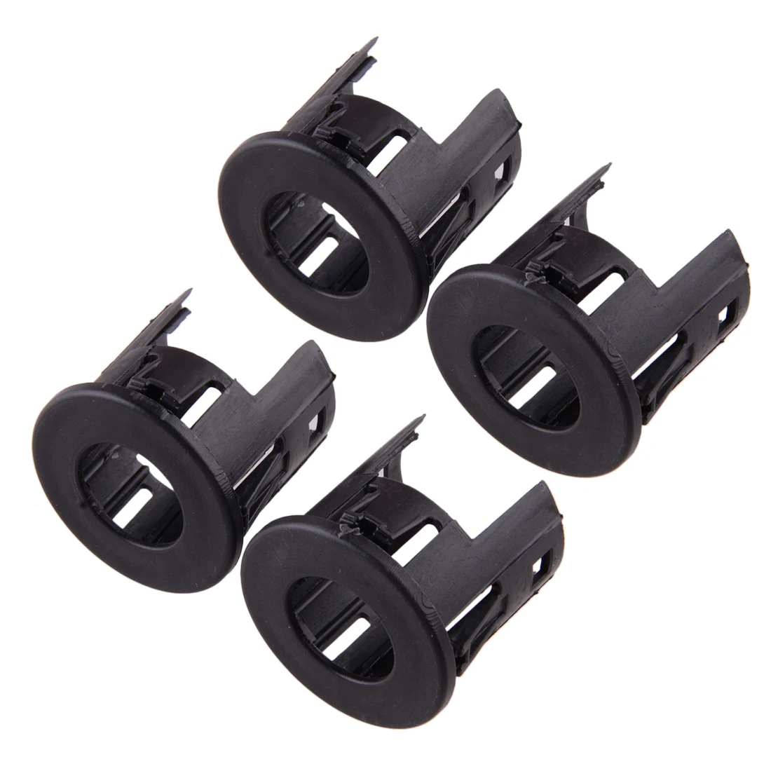 

4Pcs Parking Aid Assist Sensor Bracket Bezel Retainer Black Plastic Fit for Dodge RAM 1500 2500 3500 2019 2020 2021