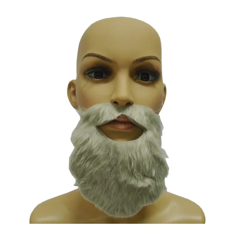 Makeup Ball Show Simulation Funny Beard Halloween Role Play Big False Beard Props