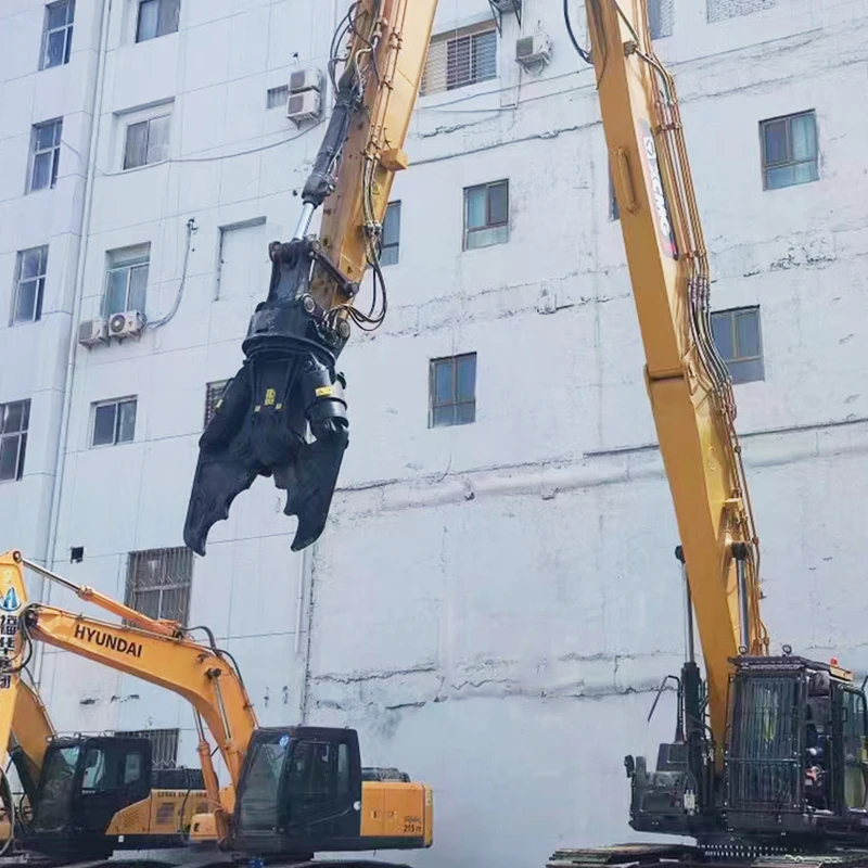 Demolition Hydraulic Shear Double Cylinder High Pressure System for Steel Structure Cutting  Concrete Shearing Customized