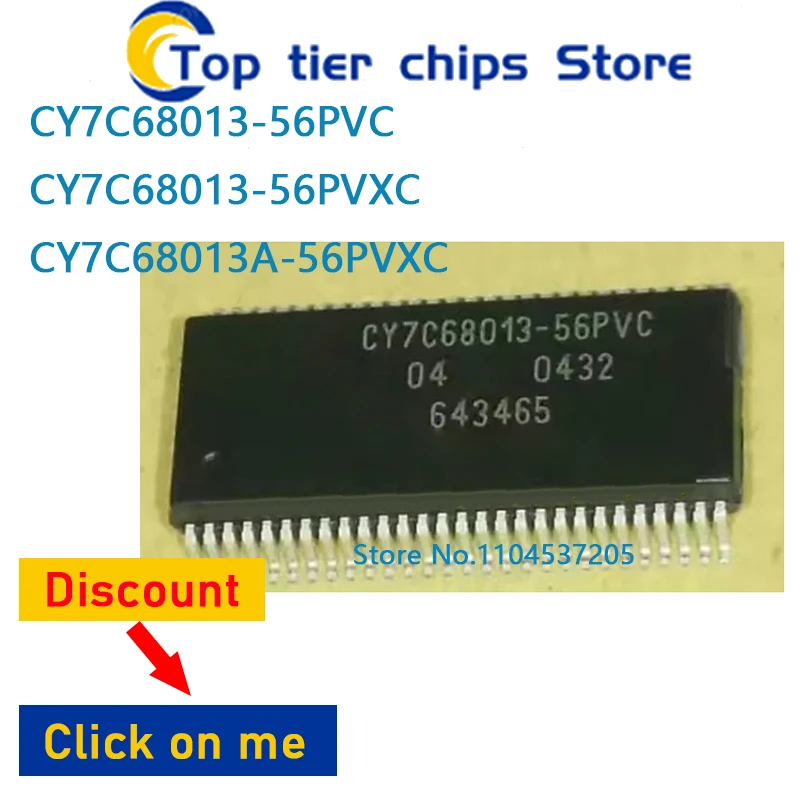 

1-10 шт./лот CY7C68013-56PVC CY7C68013-56PVXC CY7C68013A-56PVXC SSOP 100% НОВЫЙ