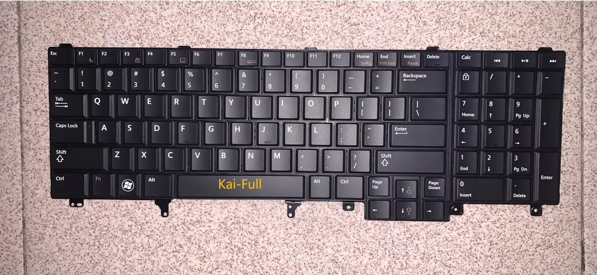 Notebook keyboard for DELL E5520 E6520 E6530 M4600 M4700 M6600 M6700 M6800 laptop keyboard US with mouse cap backlight backlit