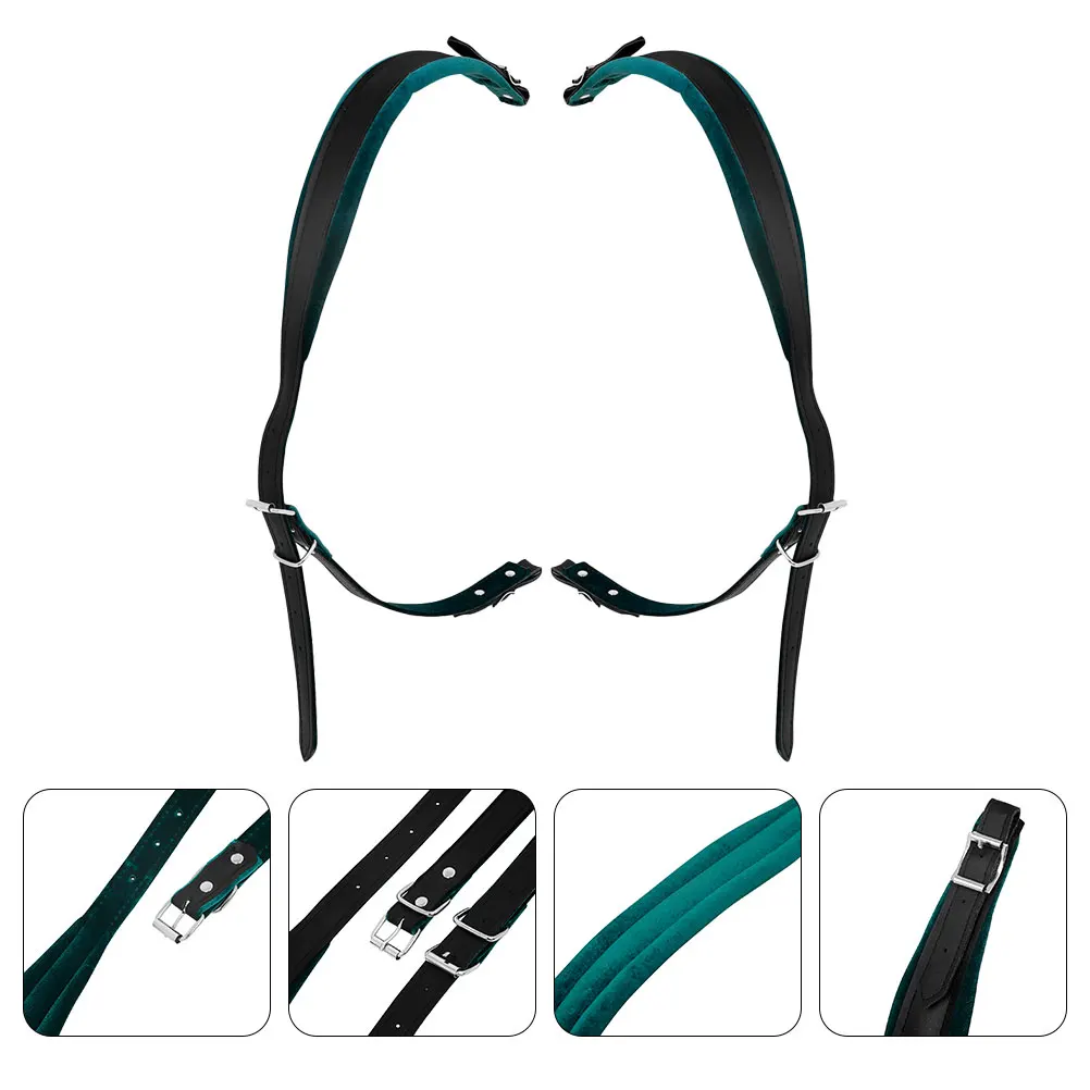 

Belt Accordion Strap Concert Essential Adjustable Flexible Green Durable Classic Crafted