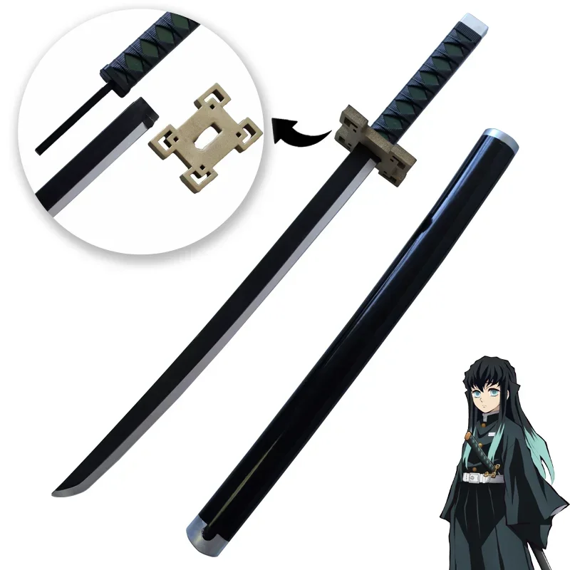 Demon Slayer Katana Sword  Original Assembled Anime Cosplay Weapon Orange  Kyoujurou Tanjirou Tokitou Muichirou Swords 72cm