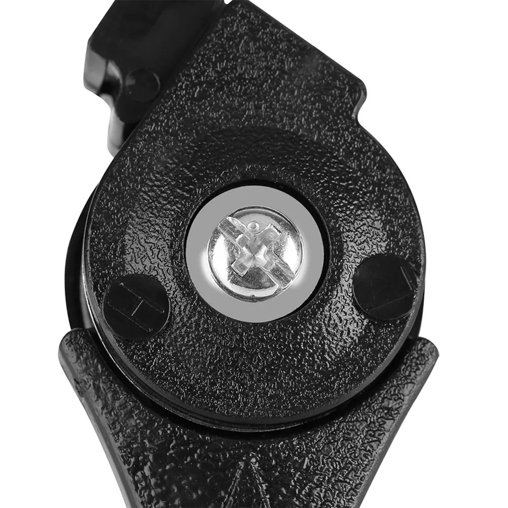 2PCS Durable Universal Fit Throttle Control Lever Black Metal Lawnmower Throttle Lever Compact Throttle Cable Handle