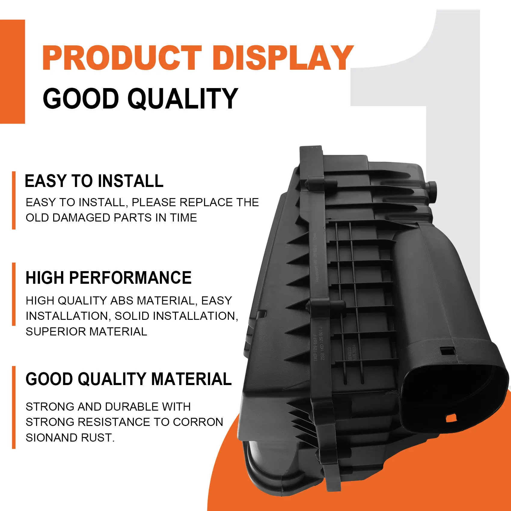 

1KD129607B Air Filter Housing For VW Passat CC Tiguan Magotan 1K0129607AG