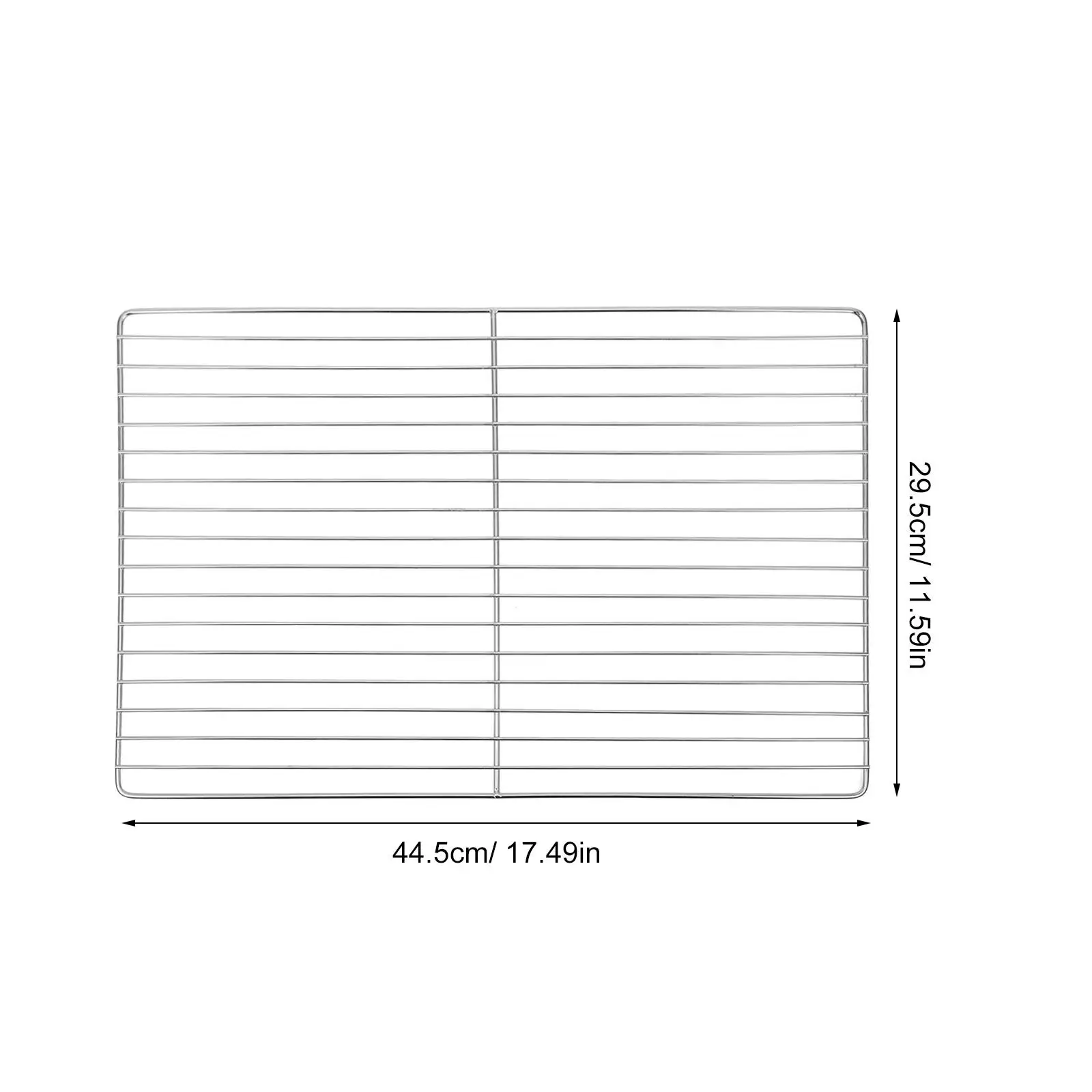 Toast on Top Grill Grid Kettle Cooling Rack Stainless Steel Barbecue Cooking Grate