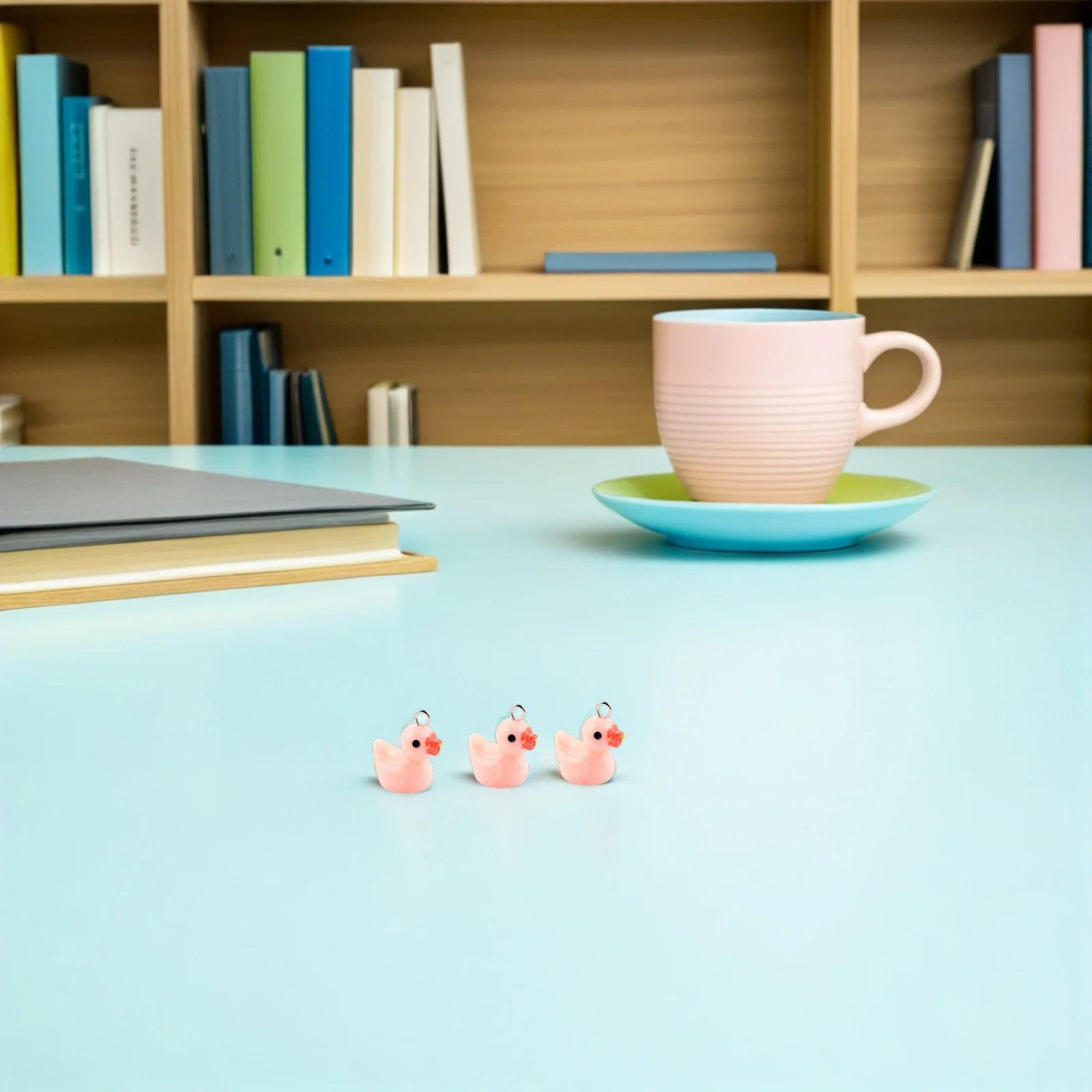 

30 шт., подвески из смолы, милые подвески в форме утки для ожерелья, серег, сделай сам, изготовление ювелирных изделий, креативный декор, подвески, подвески