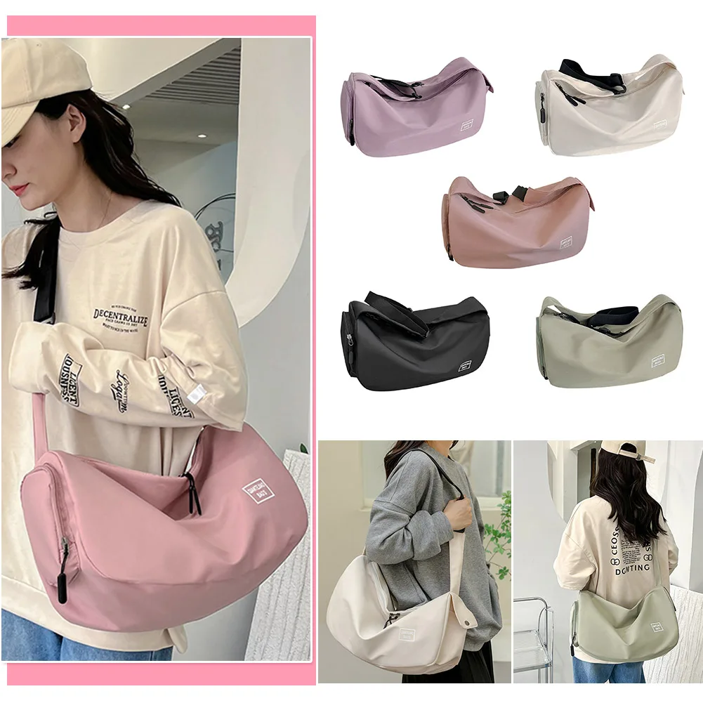 

Women Gym Sports Fitness Bags Large Capacity Travel Luggage Handbags Outdoor Sport Shoulder Bags Female Swimming Yoga Sports Bag