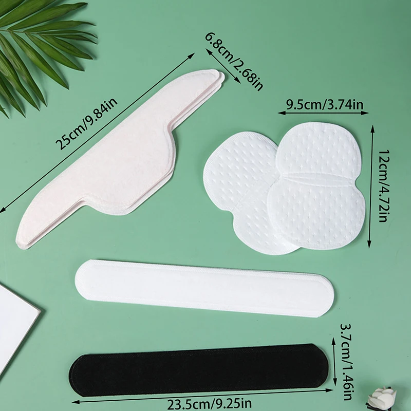 Almohadillas para el sudor de las axilas de ZZ-10/20 piezas, revestimientos absorbentes, junta mentosa para las axilas del sudor, pegatinas para las axilas, almohadillas antidesodorantes para ropa