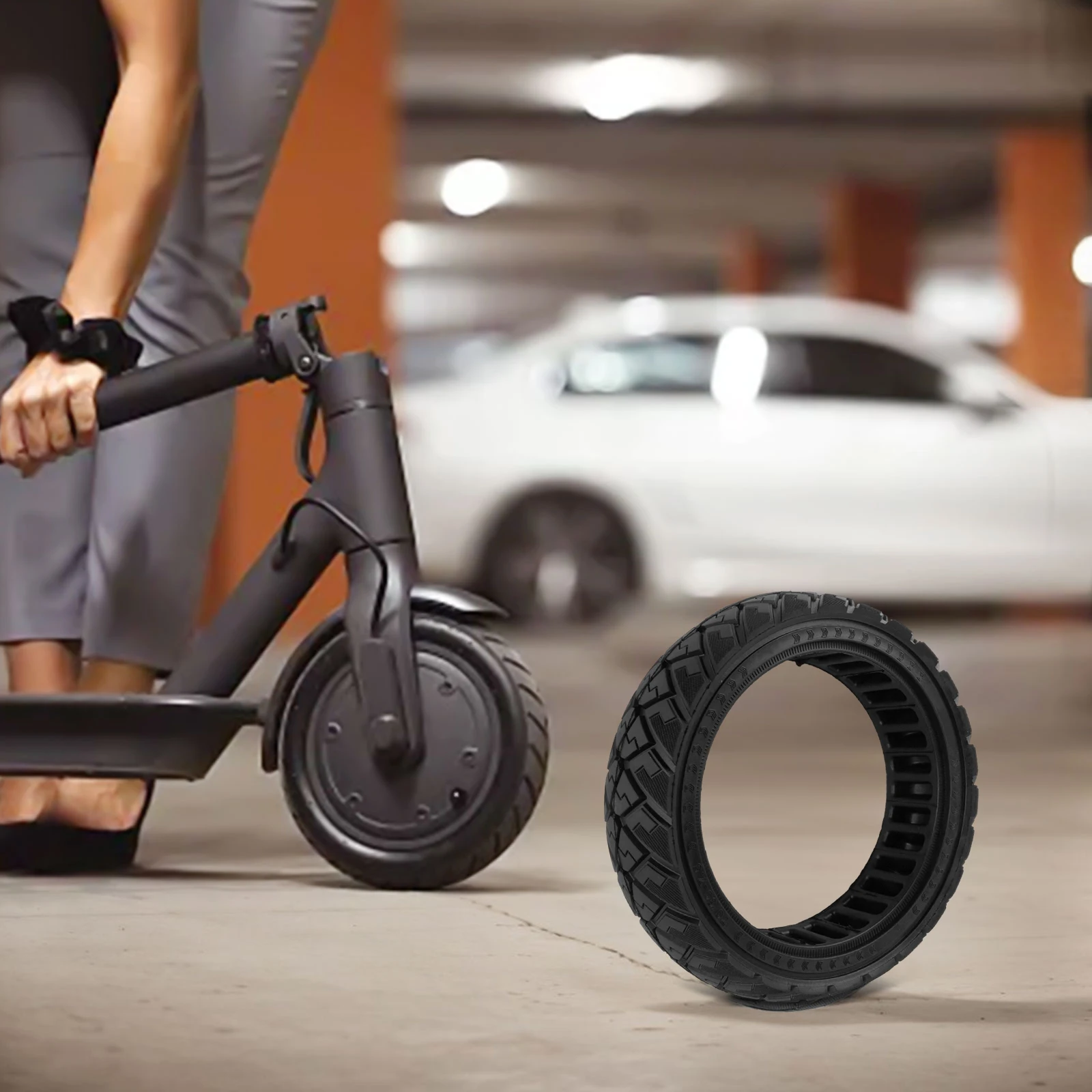 

1 Pc Scooter Off-road Solid Tire For Ninebot For G3 For ZT3 For ZT3Pro Electric Scooter Rubber Wear-resistant Solid Tire