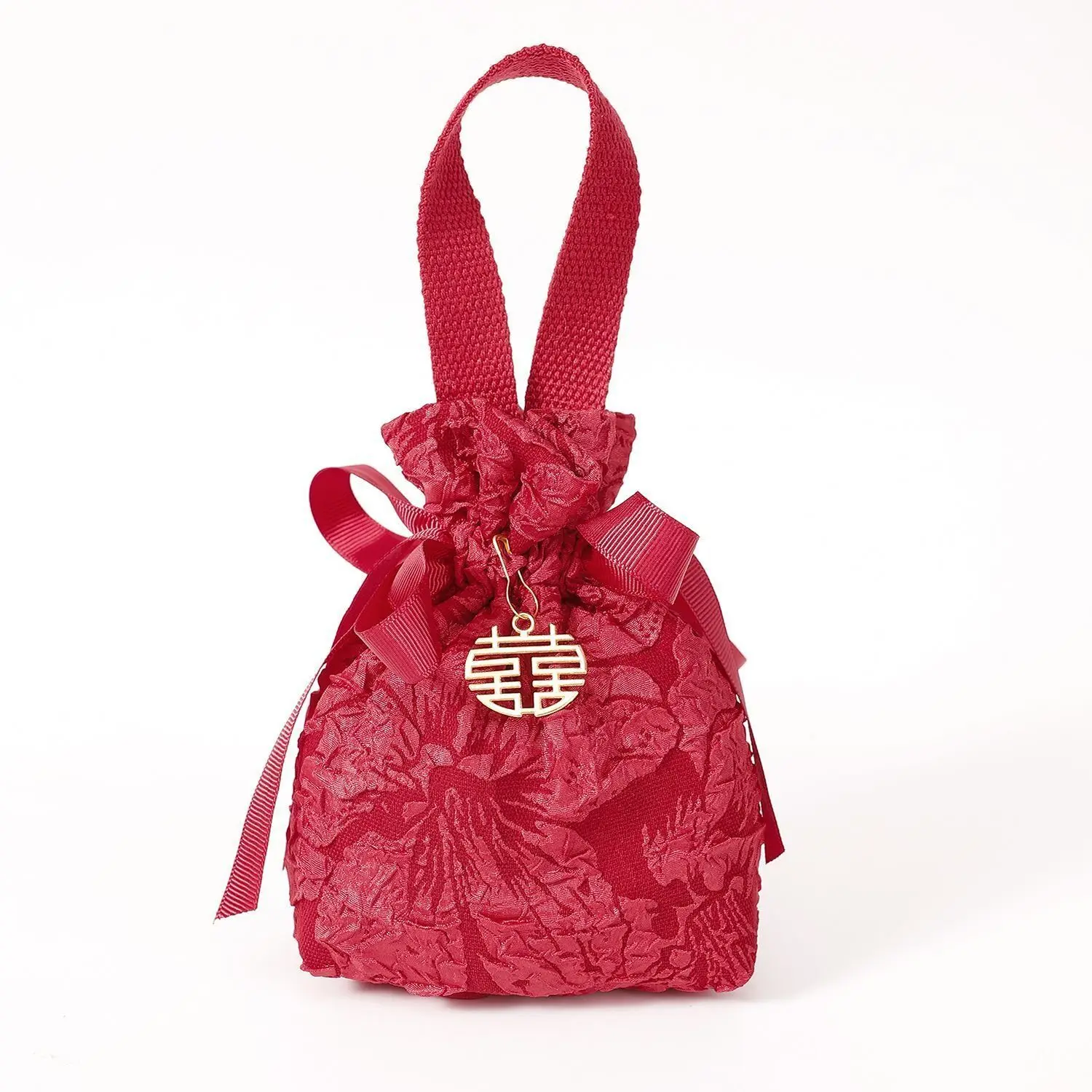10/20/30 stücke Kreative Hochzeit Süßigkeiten Taschen Tuch Design Geprägte Blumen Handtasche Tasche Mit perlen Engagement Souvenir Geschenk Verpackung