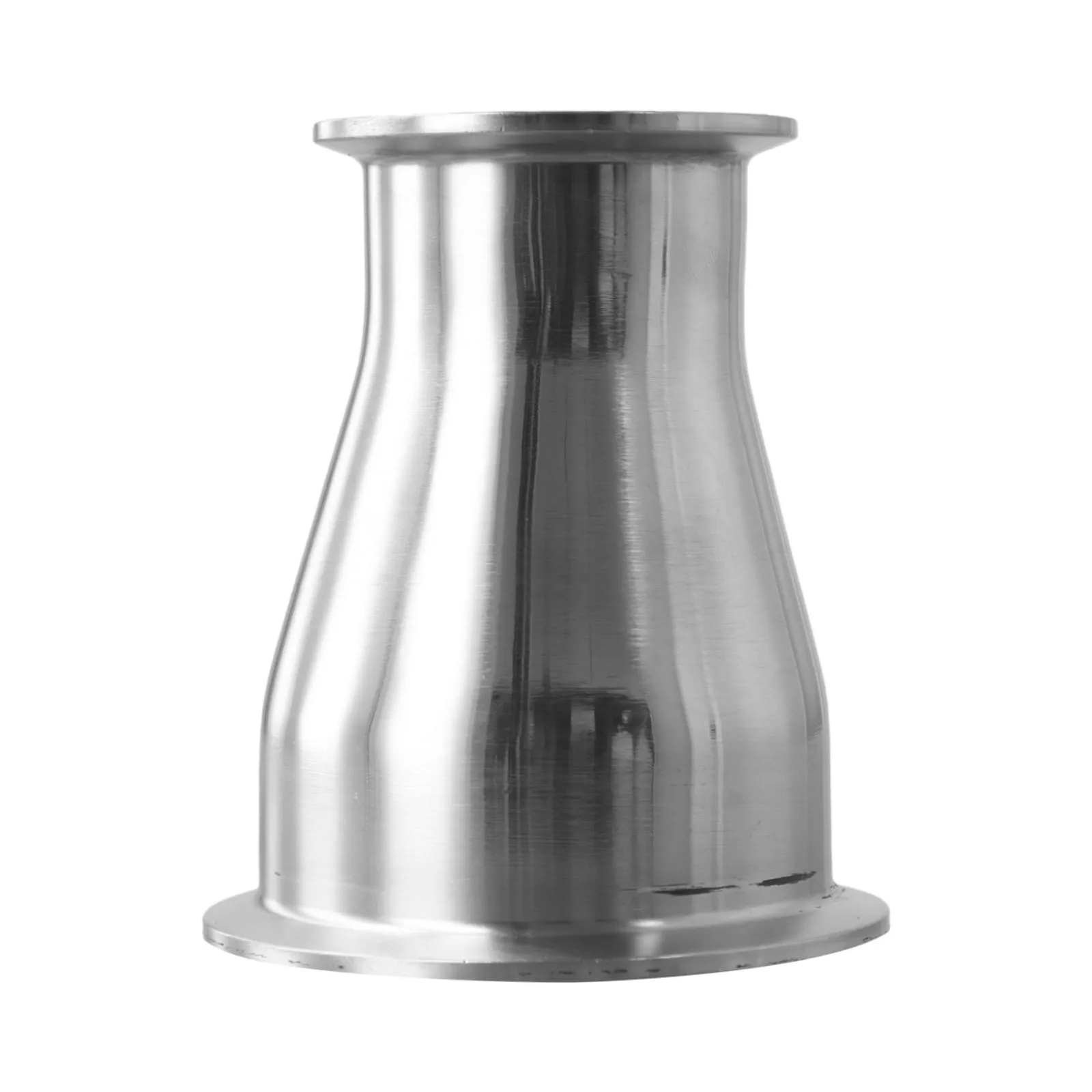 304 Stainless Steel Reducer Tri Clamp Easy Installation Food Processing For Sanitary Pipes Non-permanent Sealing