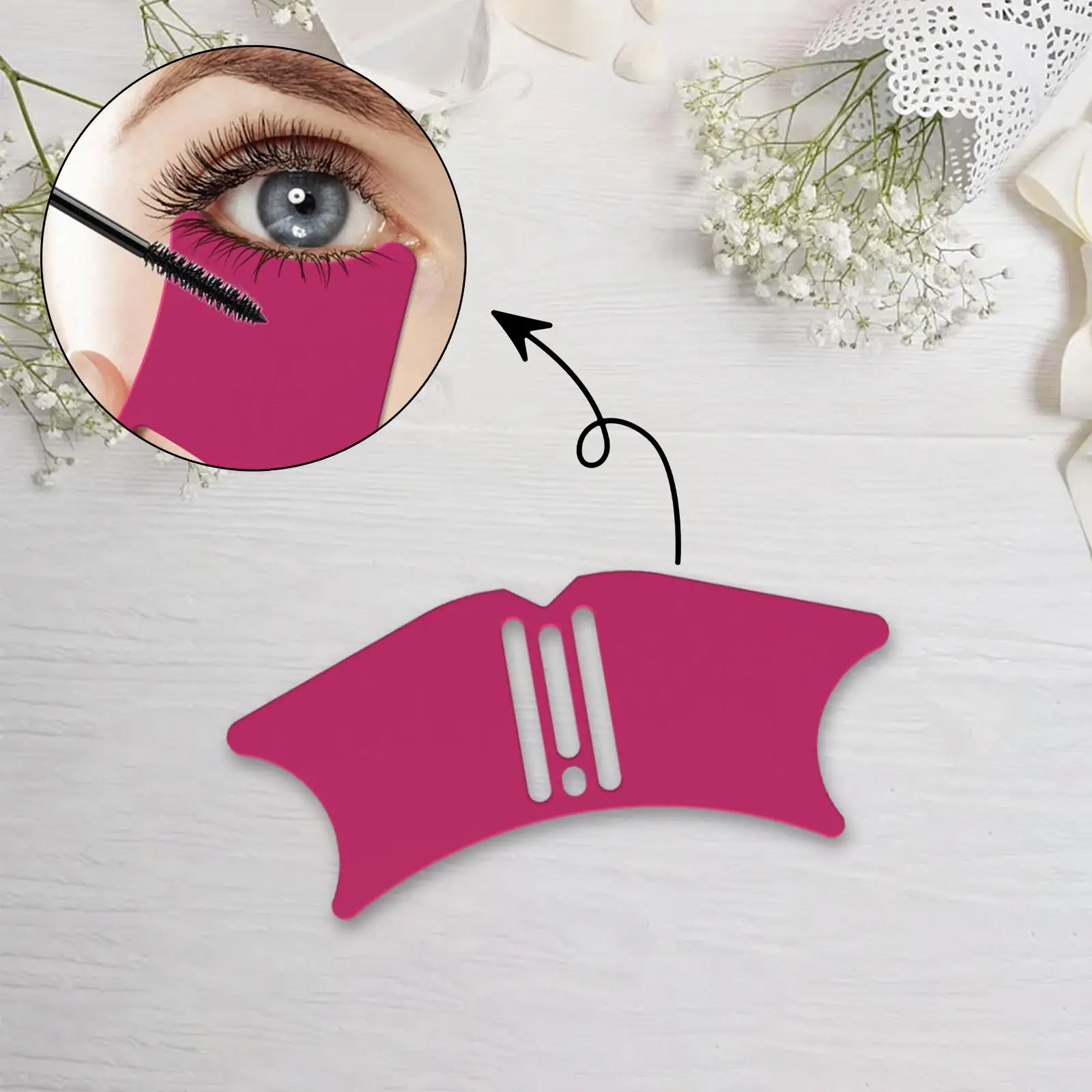 Eyebrow Shaping Stencil Silicone Multifunctional Nose Stencil for Various Face