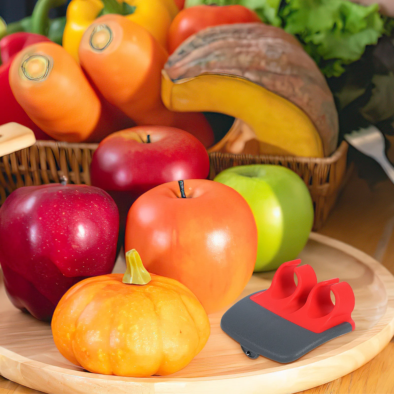 3Pcs Portable Multifunctional Vegetable Fruit Peeler Finger Style Kitchen Gadget for Carrots Apples Pears Easy Paring