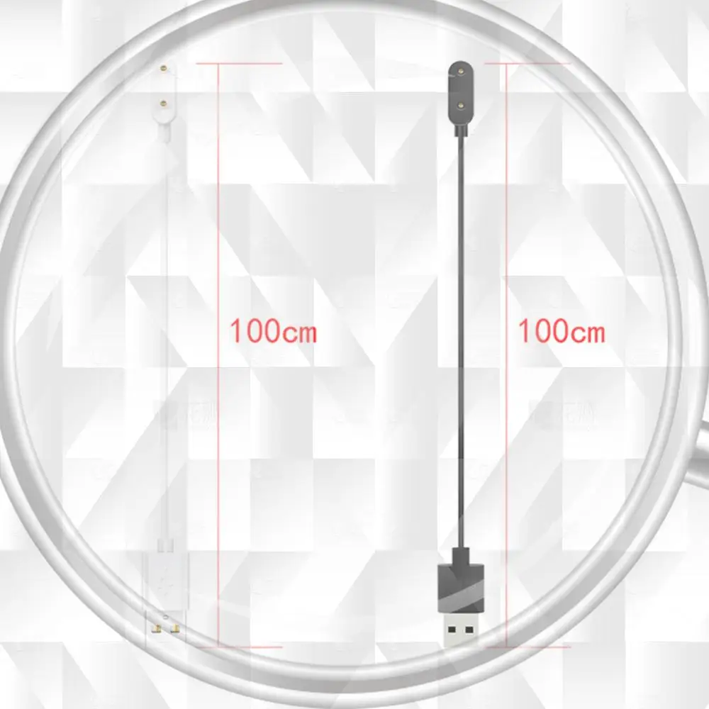 

USB Magnetic Charging Cable Replacement Power Charge Cable Charging Cable Cord Accessories for Huawei Band 7/Honor Band 6/6 Pro