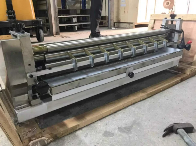 

Stainless steel desktop cold and hot melt numerical control box paper coating machine