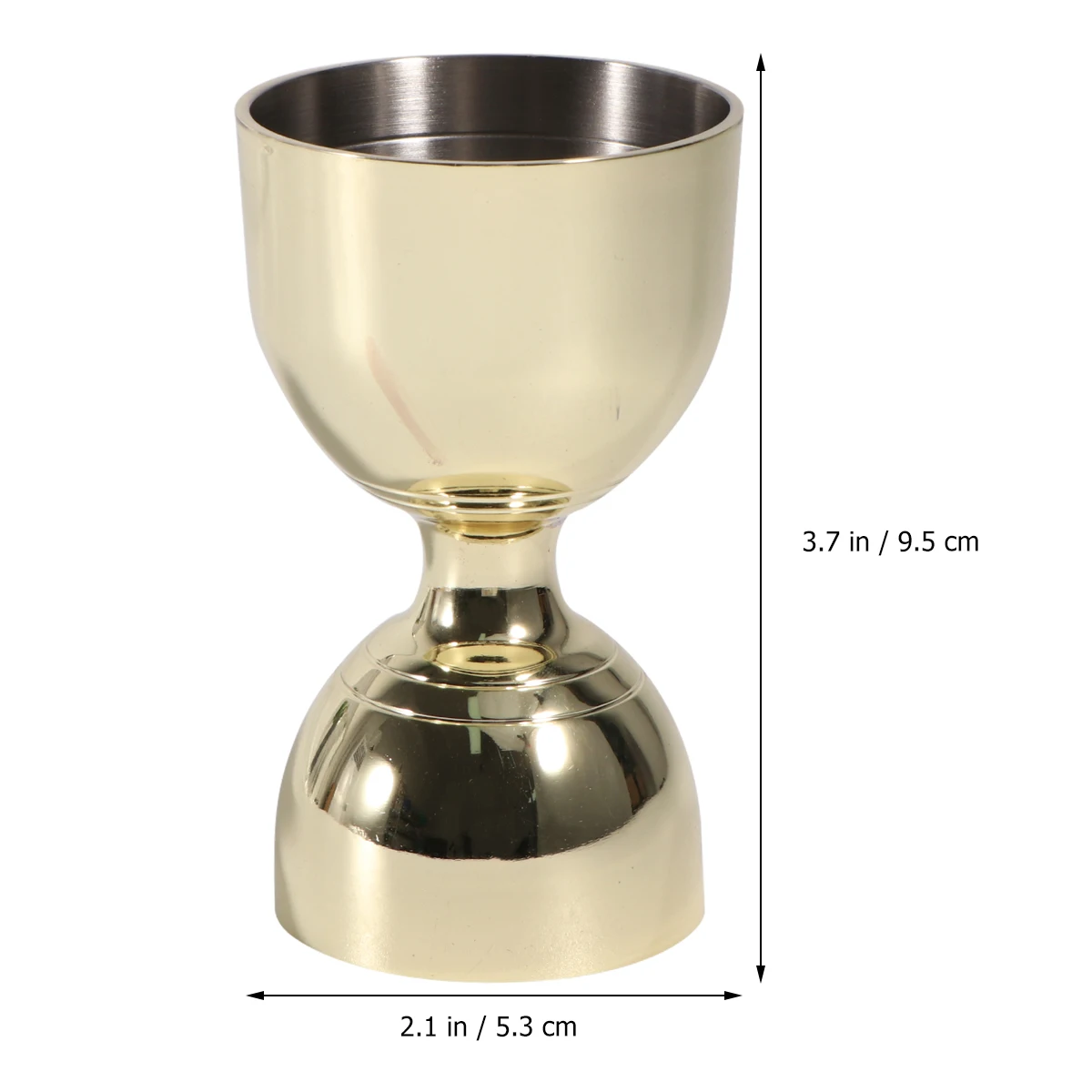 

Stainless Steel Ounce Cup Bartending Measuring Cup For Bar Cocktail Shaker Rustproof Safe Multi Function