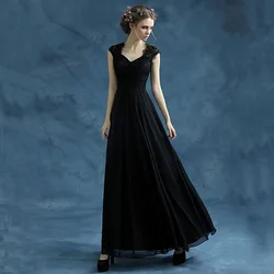 DongCMY New Black Fluoroscopy Backlessformal Luxury Evening Dresses 2026 Party Dress For Women Elegant Customized