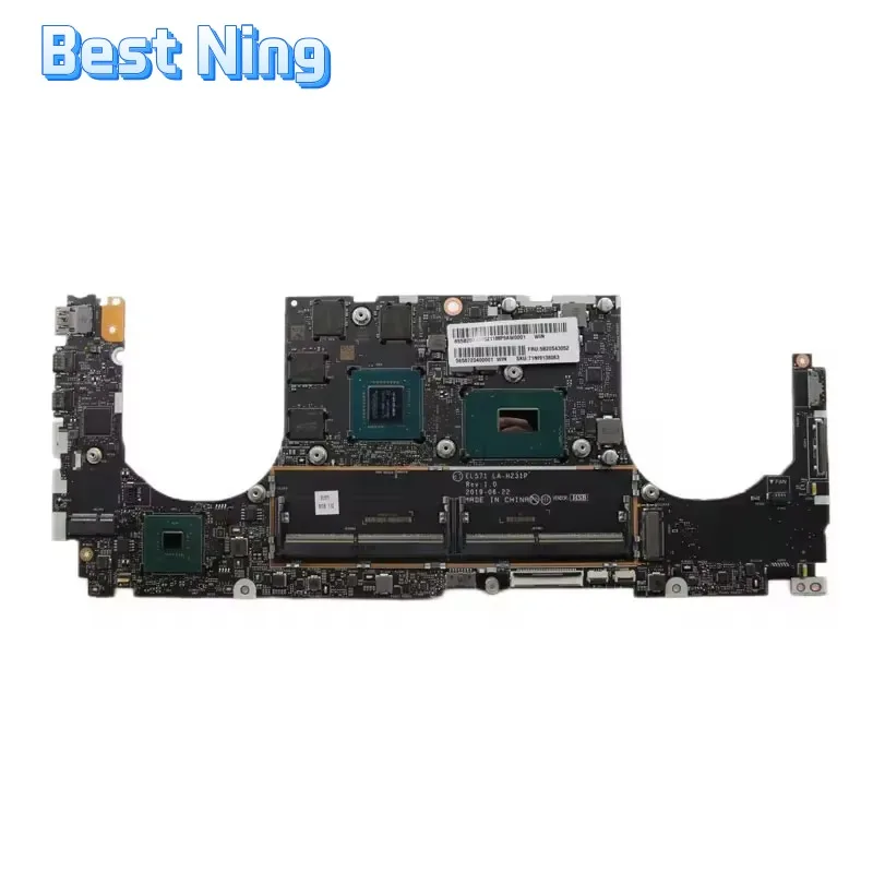 For Lenovo Yoga S740-15IRH Touch Laptop Motherboard LA-H231P Notebook Mainboard I7-9750H CPU GPU GTX1650 4G 100% Tested Ok