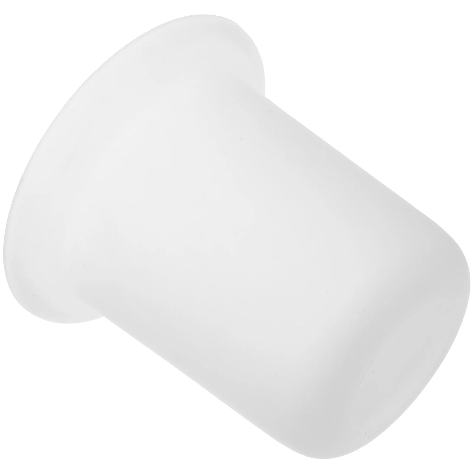 

Toilet Brush Holder Glass Frosted Cup Wall Mounted Bathroom Accessory Space Saving Design for Home Toilet Bowl Scrubber Storage