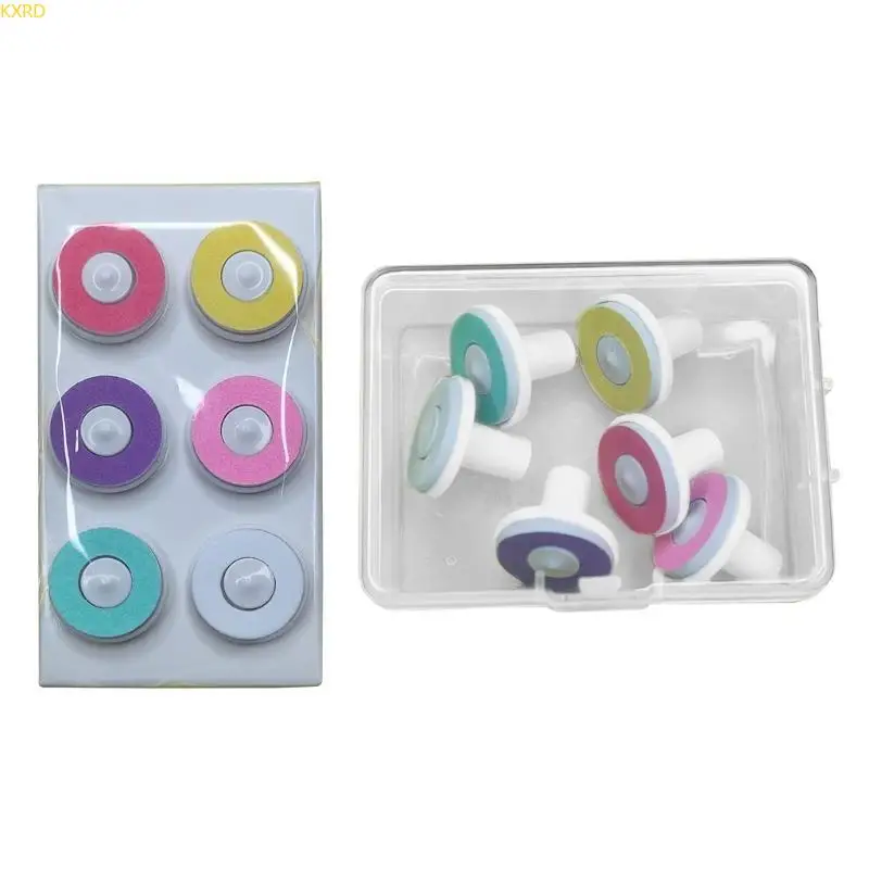 

Pack of 6pcs Electric Baby Nails Trimmer Attachment Safe and Easy Infants Nails Manicure Care Tips Grinding Heads