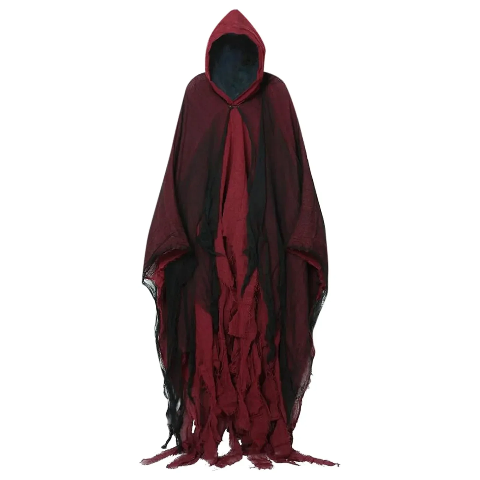 Witch Costumes Halloween Adult Cloak Vampire Hooded Cosplay Costume Cloak Scary Grim Reaper Dress Up Prank Horror Costume Props
