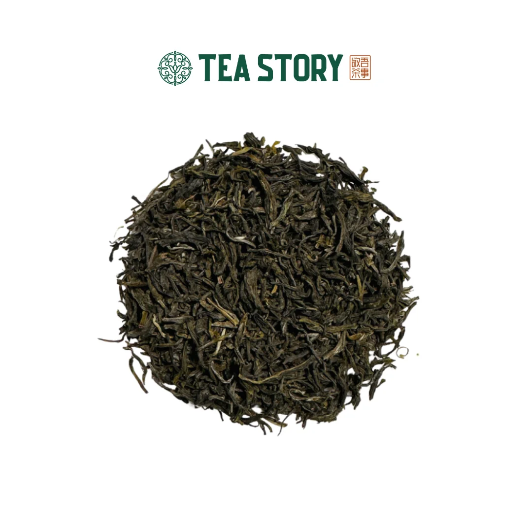 Tea Story شاي يوننان الأخضر الفضفاض - مدعو يدويًا، لحظة هادئة، العافية المضادة للأكسدة