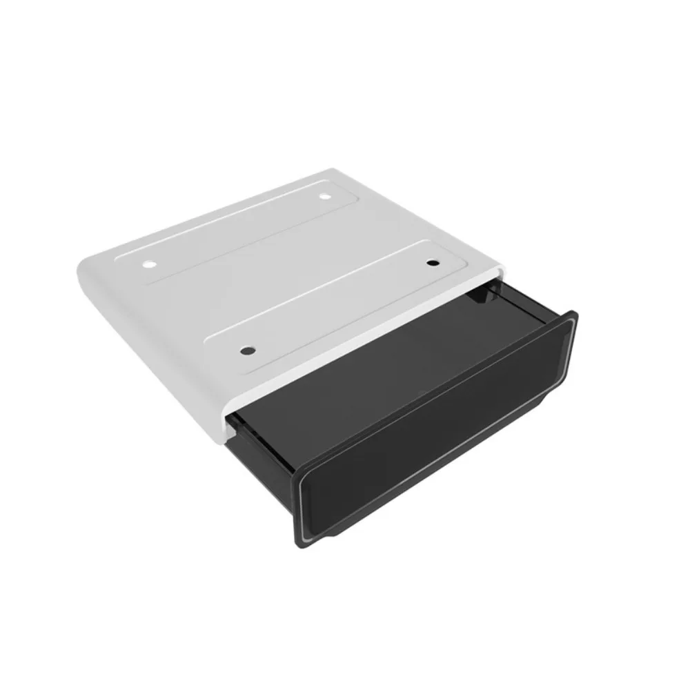 

Slide Buckle Under Desk Drawer Organizer Multipurpose Space Saving Drawer Storage Box Adjustable Hidden Office Organizer