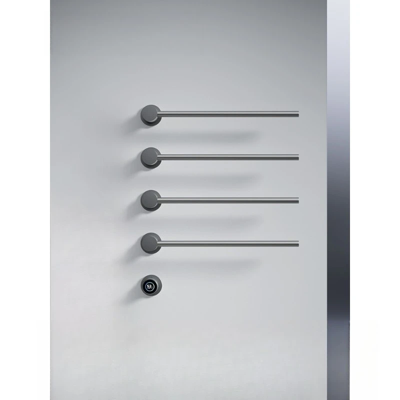 

Electric towel rack, intelligent heating drying rack, pre-embedded copper minimalist bathroom for home use