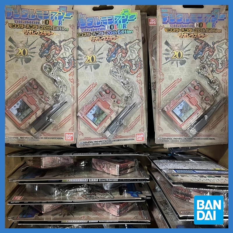 

Bandai Pb 20th Limited Monster Digimon Tyrannosaurus X Monster Hunter Garage New Original Kit Action Figure Toys Children Gifts