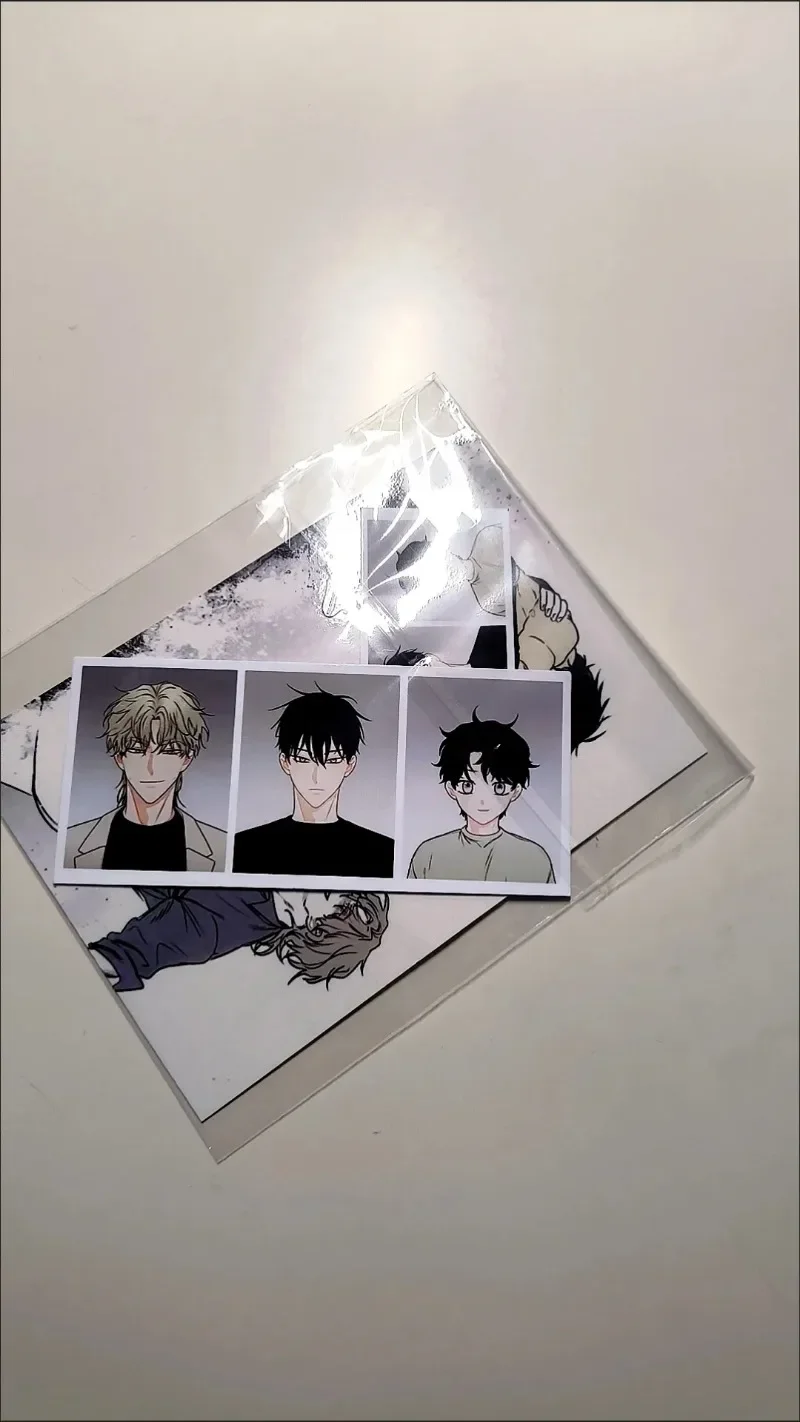 NightbytheWater Sticker Anime kimlik fotoğraf 1 inç 2 inç fotoğraf su geçirmez sevimli kırtasiye çocuk DIY dekoratif su Yeo TaeJu