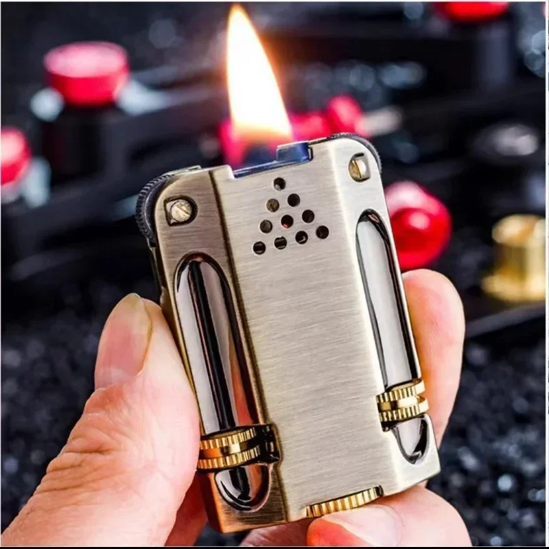 ZORRO 546 Creative Double Grinding Wheel Kerosene Lighter Torch Old-fashioned Retro Windproof Lighter Men\'s Small Gift