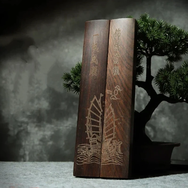 special-carving-solid-wood-paperweight-chinese-classical-caligrafia-painting-paperweight-student-rice-paper-pressing-paperweight