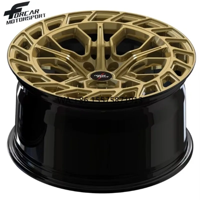 

Высокотехнологичные кованые легкосплавные диски Forcar: индивидуальный моноблочный дизайн, двухцветные, 16-24 дюйма