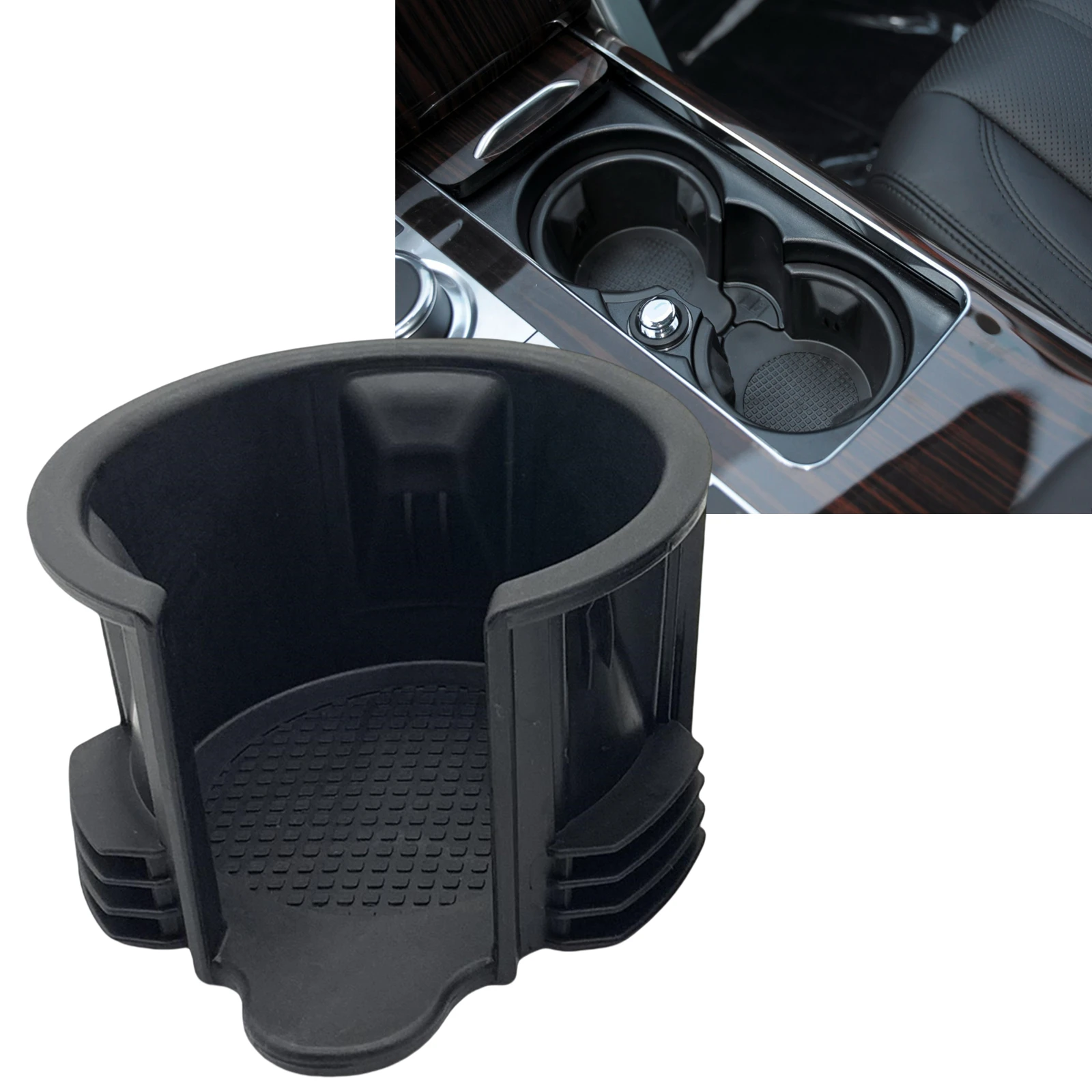 

Car Center Panel Box Drink Water Cup Holder Insert For Land Rover Range Rover Sport Discovery 3 / 4 / 5 Freelander 2 LR2 LR3 LR4