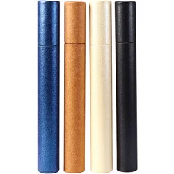 Kraft Paper Incense Tube, Empty Carton Storage Box, Packaging Barrel Pipe for Joss Sticks, Makeup Tool, Pen Storage Container