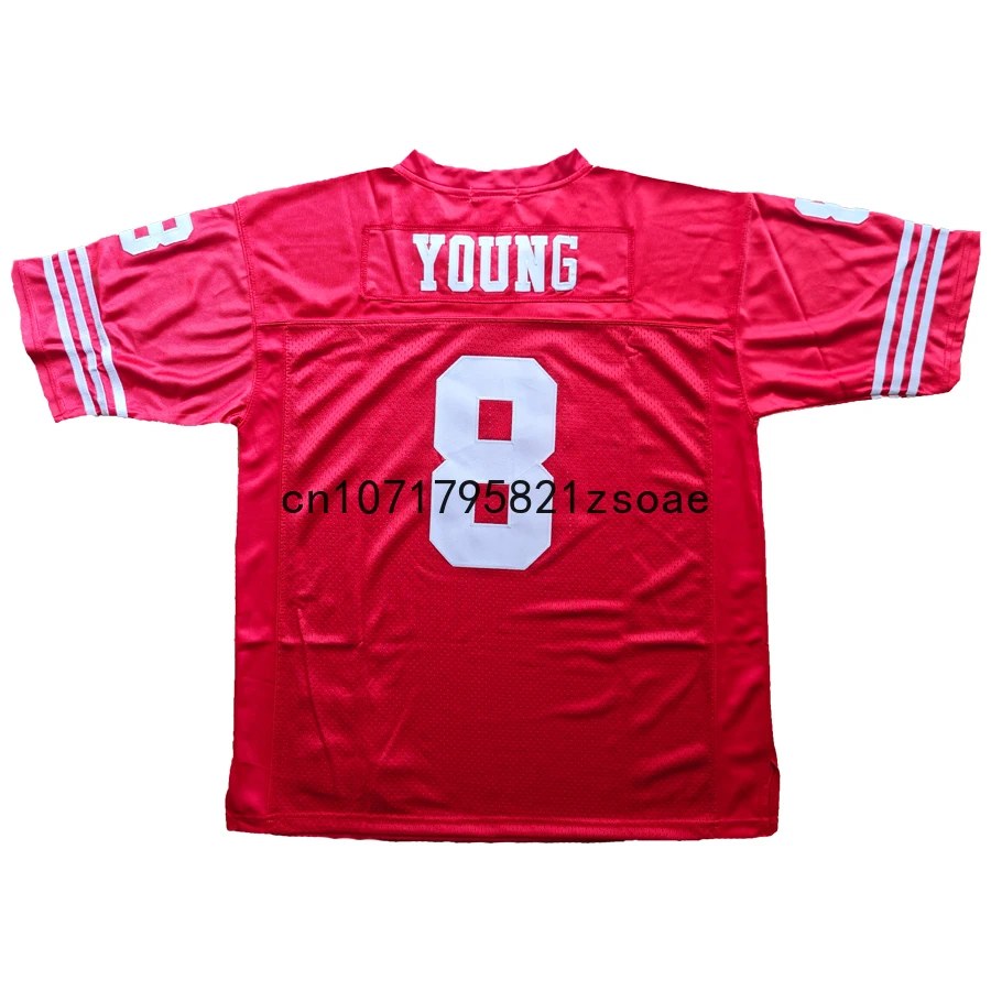جو مونتانا جيرسي 16 سان فرانسيسكو ريترو لكرة القدم الفانيلة 8 ستيف يونغ جيرسي 42 روني لوت جيرسي جميع مخيط الولايات المتحدة رجل الحجم