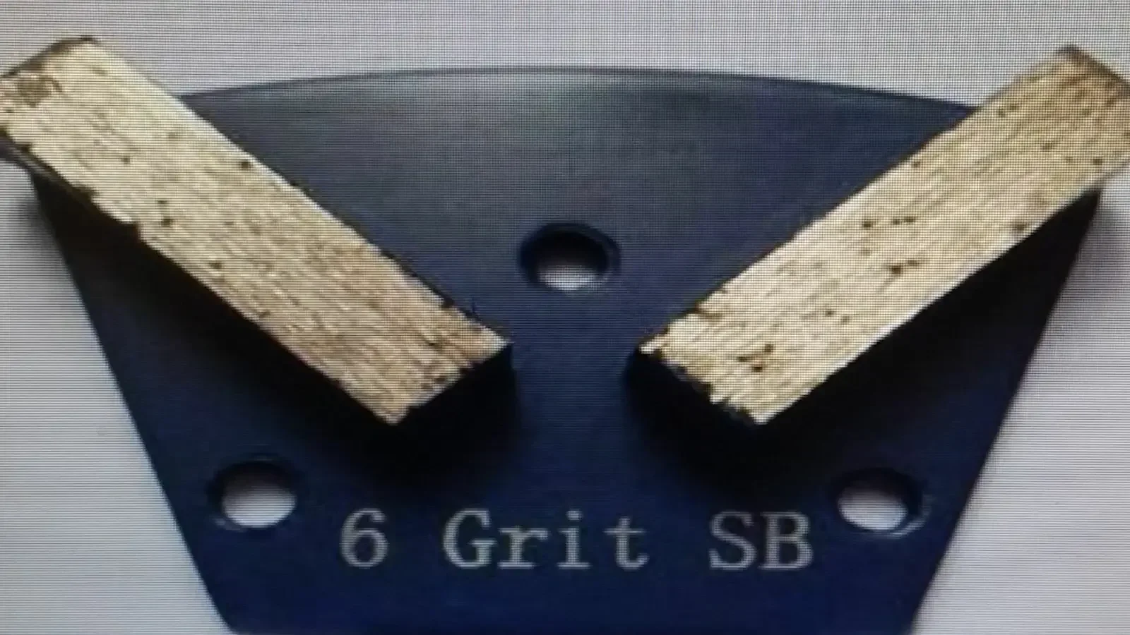 Almofadas de moagem de metal trapézio concreto diamante disco abrasivos raspador moedor apto para htc sase klindex moedor de piso de concreto