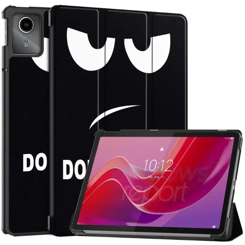 

For Lenovo Xiaoxin Pad 2024 Case TB331FC 11 Inch Tri-Folding Stand Magnetic Soft TPU Back Cover for Lenovo Tab M11 TB330FU Case