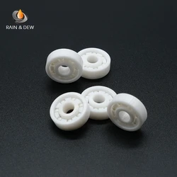 1Pcs 4x7x2 MR74W2  Full Ceramic Bearing  ABEC-9 MR74 Full Ceramic ZrO2 Ball Bearing
